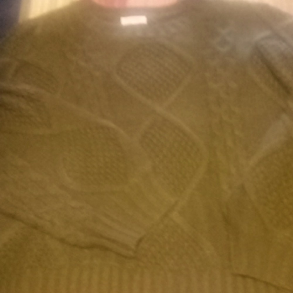 Olive green kaleigh 3x sweater like new